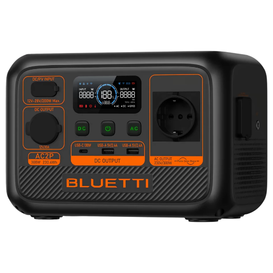 Bluetti AC2P 230.4Wh Kapasiteli Taşınabilir Güç Kaynağı resmi