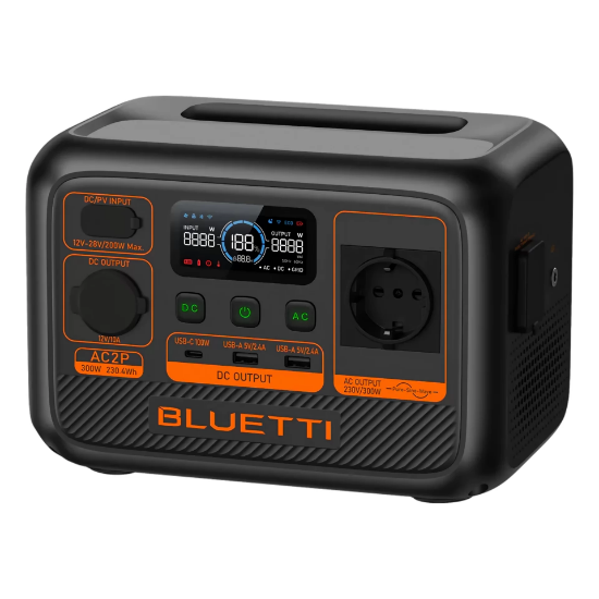 Bluetti AC2P 230.4Wh Kapasiteli Taşınabilir Güç Kaynağı resmi