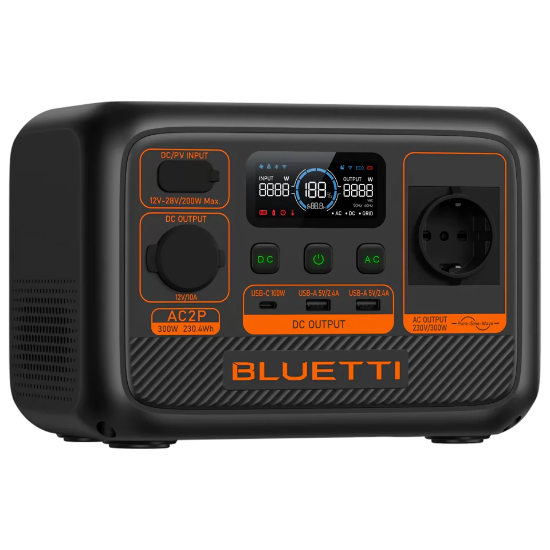 Bluetti AC2P 230.4Wh Kapasiteli Taşınabilir Güç Kaynağı resmi