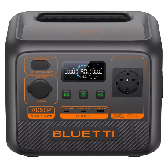 Bluetti AC50P UPS 504Wh Kapasiteli Taşınabilir Güç Kaynağı resmi