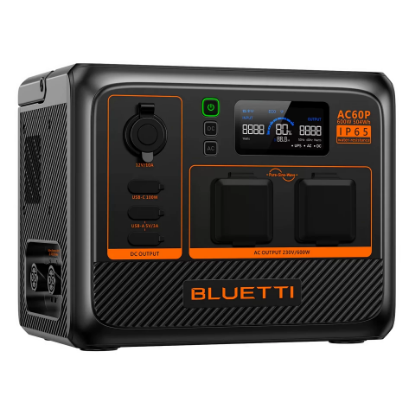 Bluetti AC60P UPS 504Wh Kapasiteli Taşınabilir Güç Kaynağı resmi