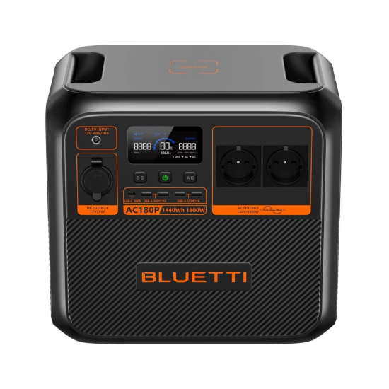 Bluetti AC180P UPS 1440Wh Kapasiteli Taşınabilir Güç Kaynağı resmi