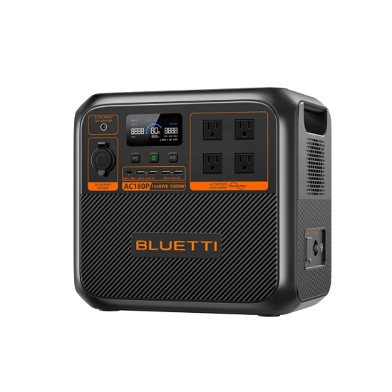 Bluetti AC180P UPS 1440Wh Kapasiteli Taşınabilir Güç Kaynağı resmi
