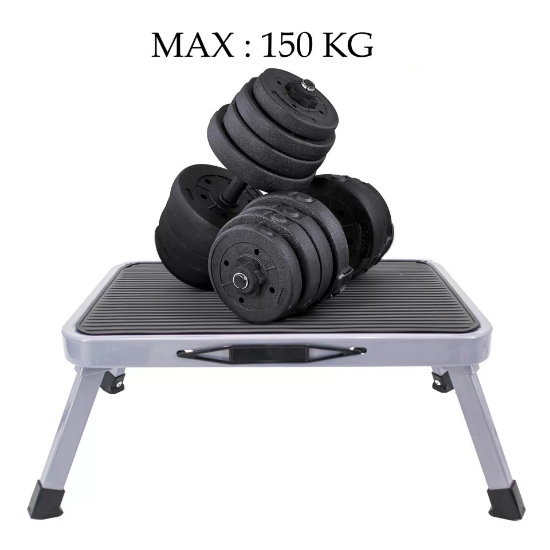 Campasist 45x28x21cm Metal Katlanır Karavan Giriş Basamağı resmi