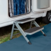 Campasist 40x44x60cm İki Basamaklı Metal Katlanır Karavan Giriş Basamağı resmi