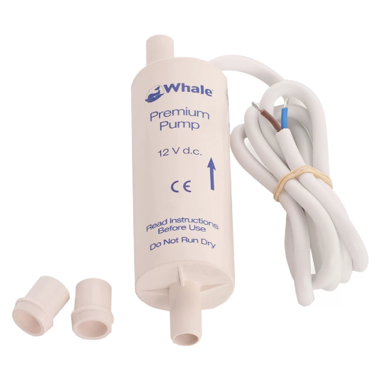 Whale Premium Inlıne 12V 13L/dk 1.0 Bar Hortum Arası Karavan Dalgıç Pompası resmi