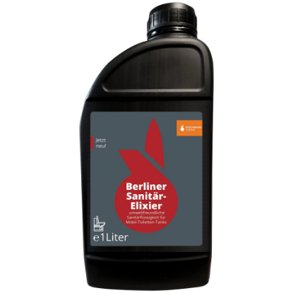 Berliner Sanitär-Elixier 1L Atık Parçalayıcı Tuvalet Kimyasalı resmi