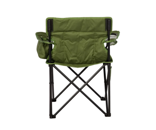 Aygaz Outdoor Yeşil 100Kg Çelik Katlanır Kamp Sandalyesi resmi