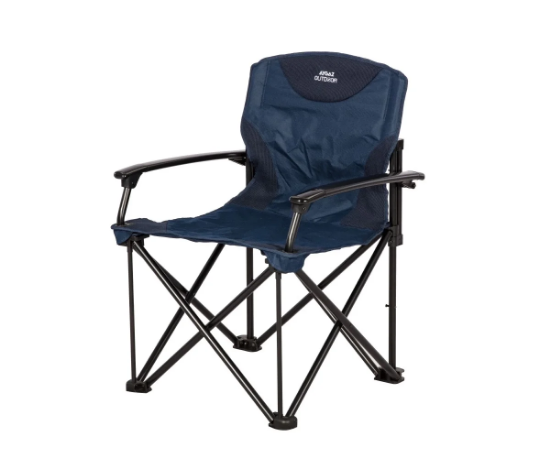 Aygaz Outdoor XXL Kıng 150Kg Çelik Katlanır Kamp Sandalyesi resmi