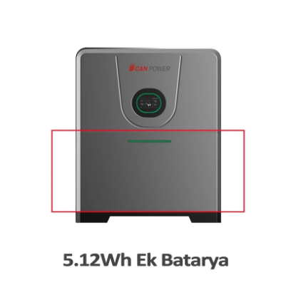 UCanPower Uhome 51.2V-5,12kWh LFP Ek Batarya resmi