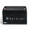 Berhimi 12V 100 Amper IP67 4000 DOD, Marin/Karavan Lifepo4 Lityum Akü resmi