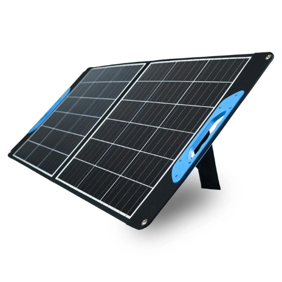 EvaCool 100W Type-C, USB Çıkışlı Katlanabilir Portatif Güneş Paneli resmi
