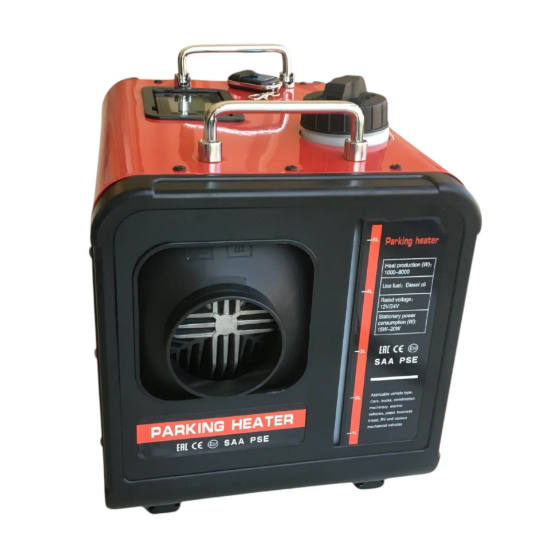 Einstein 5KW 12-24V Portatif Çanta Tipi Dizel Isıtıcı resmi