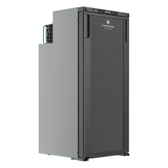 EvaCool Eva Berlin 90Lt 12-24V Sabit Kompresörlü Karavan Buzdolabı resmi