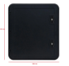 Einstein Eİ-PHD4-M 566x630mm Siyah Servis Kapağı resmi