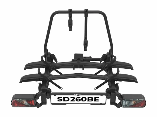 Enduro SD260 Black Edition Sürgülü Çeki Demiri Bisiklet Taşıyıcı (E-Bike, 60kg) resmi