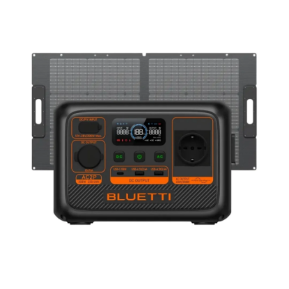 Bluetti AC2P 230.4Wh + Bluetti 100W Güneş Paneli Taşınabilir Güç Kaynağı resmi