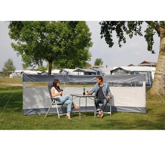 Campasist Wind 500 Metal Direkli 500x140 Karavan Rüzgar Duvarı resmi
