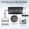 Mullinix NFS 2000W 12V 25A Şarjlı UPS Transfer Switchli Tam Sinüs İnvertör resmi