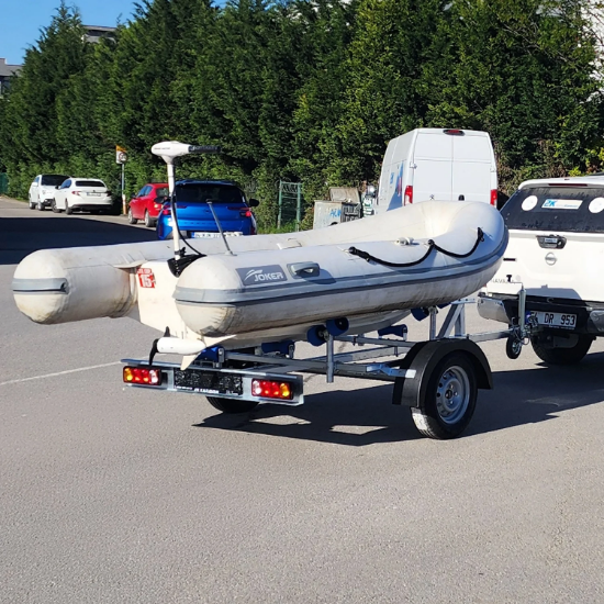 2k Extend 374cm (300-450mt) Bot Taşıma Römorku resmi