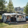 Dometic Residence AIR Tour 14 570cm (965-990cm) Şişme Tam Kapama Karavan Çadırı resmi