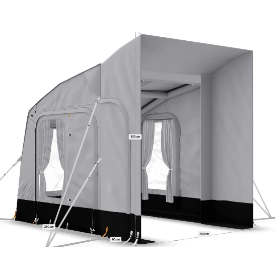 Dometic Rally AIR Tour 330DA 330cm Bağımsız Şişme Çekme ve MotoKaravan Çadırı (Drive Away) resmi