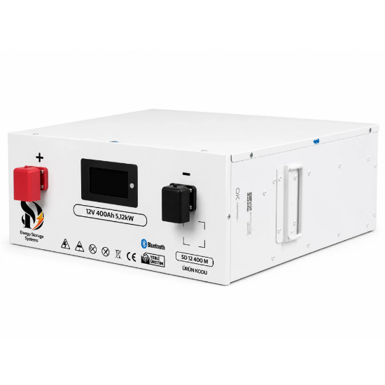 SD Energy 12v 400Ah M EVE, JK Bms 6000DOD Bluetooth Lifepo4 Lityum Akü resmi