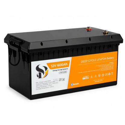 SD Energy 12v 600Ah EVE, JK Bms 6000DOD Bluetooth Lifepo4 Lityum Akü resmi