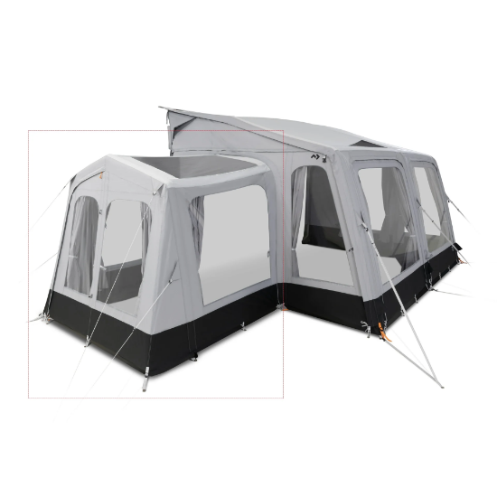 Dometic Tour AIR Conservatory Şişme Panoramik Ek Oda Modülü resmi