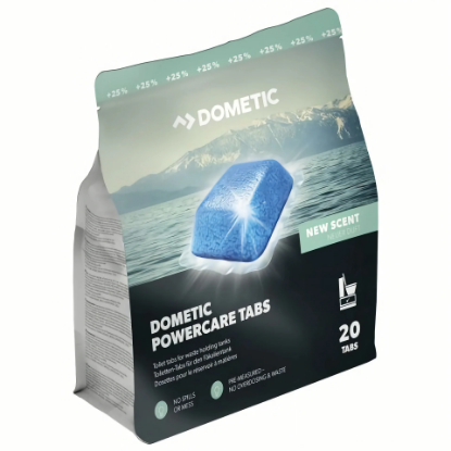 Dometic PowerCare Tabs 20 Adet Karavan Atık Tankı Tuvalet Kimyasalı resmi