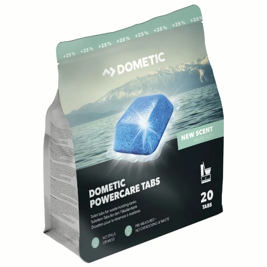 Dometic PowerCare Tabs 20 Adet Karavan Atık Tankı Tuvalet Kimyasalı resmi