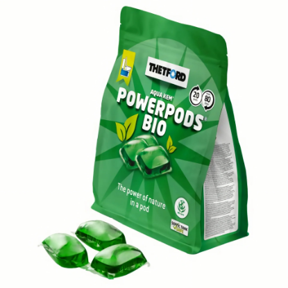 Thetford PowerPods Bio 20 Adet Karavan Atık Tankı Tuvalet Kimyasalı resmi