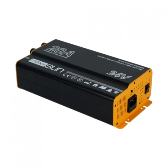 Mexxsun 24v 20A AC-DC Lifepo4 Akü Şarj Cihazı resmi