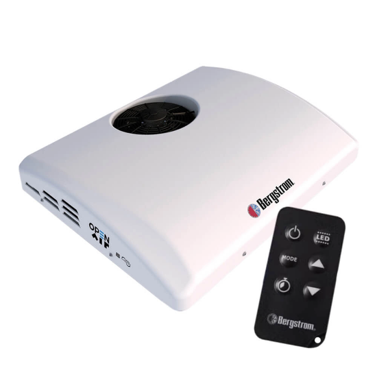 Bergstrom Openair 12V 6825BTU 40x40 İnvertörlü Klima (Montaj Kiti İle Birlikte) resmi