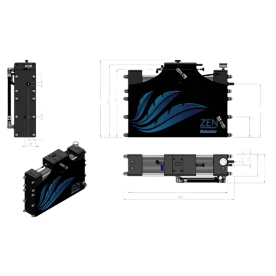 Schenker ZEN100 100Lt/Saat 12V/220V Denizden Tatlı Su Yapıcı - Basic Panel resmi